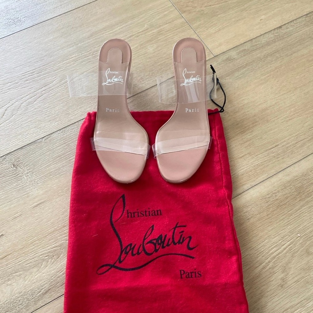 Christian Louboutin Just Nothing Sandal Heels